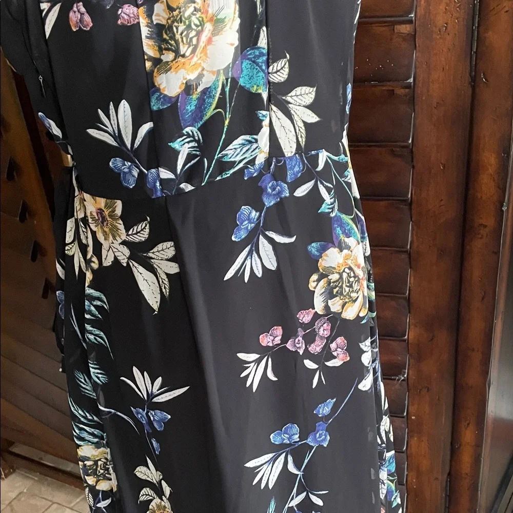 NWT Spenser Jeremy 2 Piece Black Maxi Dress Size 8 - Picture 9 of 12